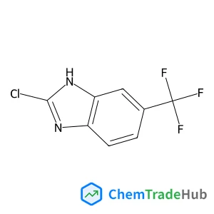 2-Chloro-6-(trifluoromethyl)-1H-benzimidazole 2-Chloro-6-(trifluoromethyl)-1H-benzimidazole