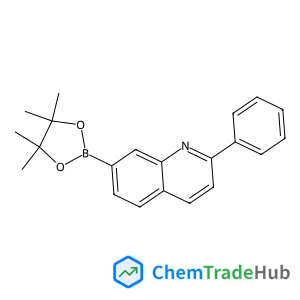 2-Phenyl-7-(4,4,5,5-tetramethyl-1,3,2-dioxaborolan-2-yl)quinoline