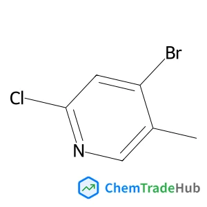 4-Bromo-2-chloro-5-methylpyridine