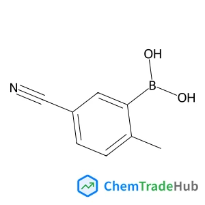 (5-Cyano-2-methylphenyl)boronic acid