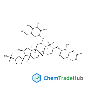 (3beta,6alpha,9beta,16beta,20R,24S)-3-[(3-O-Acetyl-beta-D-xylopyranosyl)oxy]-16,25-dihydroxy-20,24-epoxy-9,19-cyclolanostan-6-yl beta-D-glucopyranoside