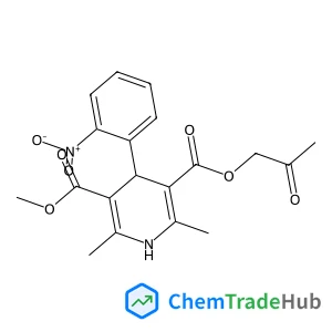 Methyl 2-oxopropyl 2,6-dimethyl-4-(2-nitrophenyl)-1,4-dihydro-3,5-pyridinedicarboxylate