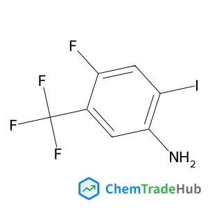 4-Fluoro-2-iodo-5-(trifluoromethyl)aniline