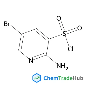 2-amino-5-bromo-pyridine-3-sulfonyl chloride