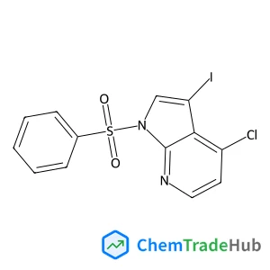 3-Iodo-4-chloro-1-(phenylsulfonyl)-1H-pyrrolo[2,3-b]pyridine