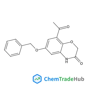 8-Acetyl-6-(benzyloxy)-2H-1,4-benzoxazin-3(4H)-one