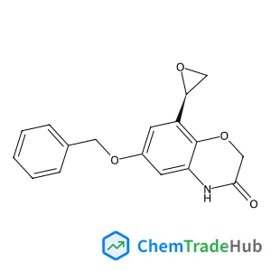 6-(Benzyloxy)-8-[(2R)-2-oxiranyl]-2H-1,4-benzoxazin-3(4H)-one