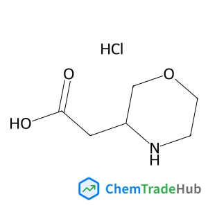 3-Morpholinylacetic acid hydrochloride (1:1)