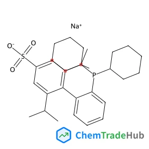 Sodium 2'-(dicyclohexylphosphino)-2,6-diisopropylbiphenyl-4-sulfonate