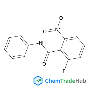 2-Fluoro-6-nitro-N-phenylbenzamide
