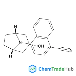 4-[(3-<em>endo</em>)-3-hydroxy-8-azabicyclo[3.2.1]oct-8-yl]-1-naphthalenecarbonitrile