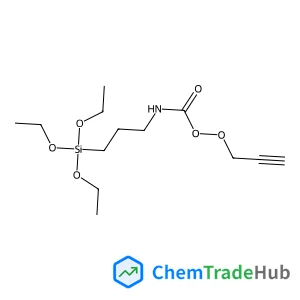 Triethoxy(3-{[(2-propyn-1-ylperoxy)carbonyl]amino}propyl)silane