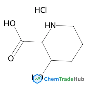 (2S,3S)-3-Hydroxy-2-piperidinecarboxylic acid hydrochloride (1:1)
