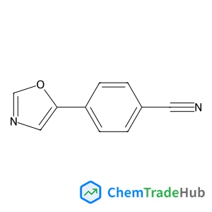 4-(1,3-Oxazol-5-yl)benzonitrile
