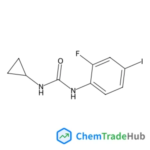 1-Cyclopropyl-3-(2-fluoro-4-iodophenyl)urea