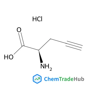 (2R)-2-Amino-4-pentynoic acid hydrochloride (1:1)
