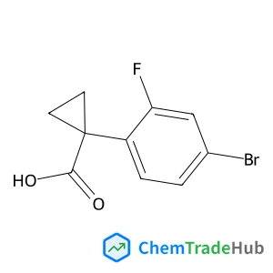 1-(4-Bromo-2-fluorophenyl)cyclopropanecarboxylic acid