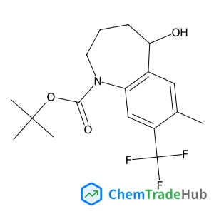 2-Methyl-2-propanyl (5R)-5-hydroxy-7-methyl-8-(trifluoromethyl)-2,3,4,5-tetrahydro-1H-1-benzazepine-1-carboxylate