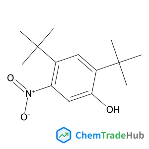 2,4-Bis(2-methyl-2-propanyl)-5-nitrophenol