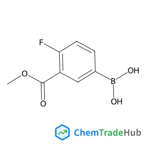 [4-Fluoro-3-(methoxycarbonyl)phenyl]boronic acid