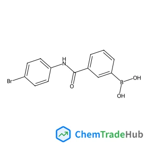 (3-((4-Bromophenyl)carbamoyl)phenyl)boronic acid