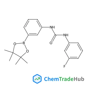 1-(3-Fluorophenyl)-3-[3-(4,4,5,5-tetramethyl-1,3,2-dioxaborolan-2-yl)phenyl]urea