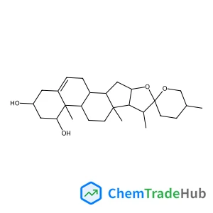 (25RS)-Ruscogenin structure