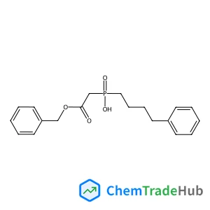 Benzyl hydroxy(4-phenylbutyl)phosphinoylacetate
