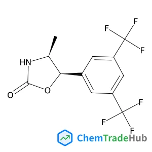 (4S,5R)-5-[3,5-BIS(TRIFLUOROMETHYL)PHENYL]-4-METHYL-2-OXAZOLIDINONE