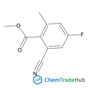 Methyl 2-cyano-4-fluoro-6-methylbenzoate