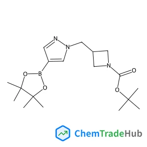2-Methyl-2-propanyl 3-{[4-(4,4,5,5-tetramethyl-1,3,2-dioxaborolan-2-yl)-1H-pyrazol-1-yl]methyl}-1-azetidinecarboxylate