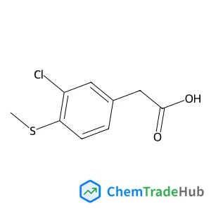 [3-Chloro-4-(methylsulfanyl)phenyl]acetic acid