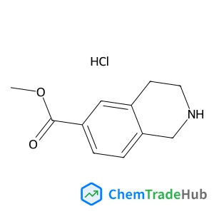 Methyl 1,2,3,4-tetrahydro-6-isoquinolinecarboxylate hydrochloride (1:1)