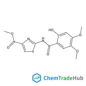 Methyl 2-[(2-hydroxy-4,5-dimethoxybenzoyl)amino]-1,3-thiazole-4-carboxylate