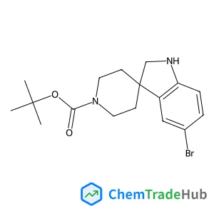 2-Methyl-2-propanyl 5-bromo-1,2-dihydro-1'H-spiro[indole-3,4'-piperidine]-1'-carboxylate