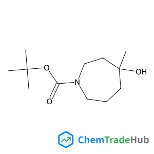 2-Methyl-2-propanyl 4-hydroxy-4-methyl-1-azepanecarboxylate
