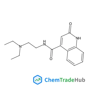 N-[2-(Diethylamino)ethyl]-2-oxo-1,2-dihydro-4-quinolinecarboxamide
