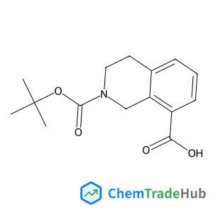 2-{[(2-Methyl-2-propanyl)oxy]carbonyl}-1,2,3,4-tetrahydro-8-isoquinolinecarboxylic acid