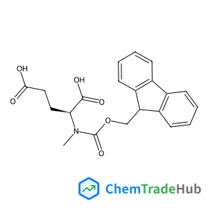 (S)-2-((((9H-FLUOREN-9-YL)METHOXY)CARBONYL)(METHYL)AMINO)PENTANEDIOICACID