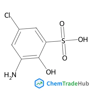 3-Amino-5-chloro-2-hydroxybenzenesulfonic acid