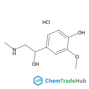 4-(1-Hydroxy-2-(methylamino)ethyl)-2-methoxyphenol hydrochloride