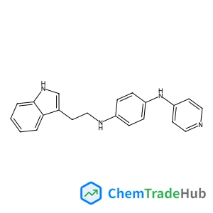 N-[2-(1H-Indol-3-yl)ethyl]-N'-(4-pyridinyl)-1,4-benzenediamine