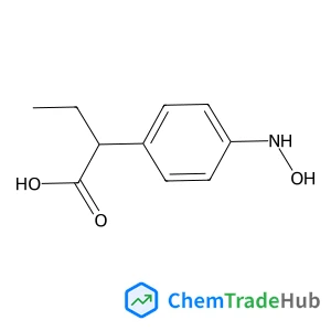 2-[4-(Hydroxyamino)phenyl]butanoic acid