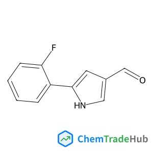 5-(2-Fluorophenyl)-1H-pyrrole-3-carbaldehyde