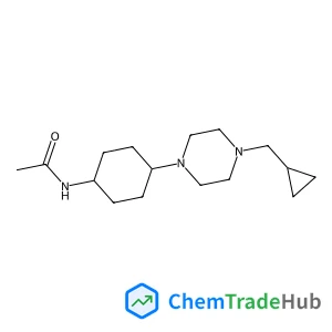N-((1r,4r)-4-(4-(cyclopropylmethyl)piperazin-1-yl)cyclohexyl)acetamide
