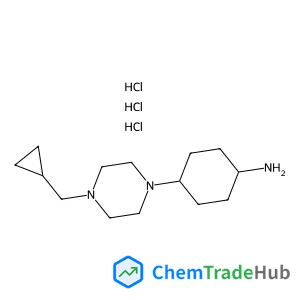trans-4-[4-(Cyclopropylmethyl)-1-piperazinyl]cyclohexanamine trihydrochloride