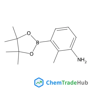 2-Methyl-3-(4,4,5,5-tetramethyl-1,3,2-dioxaborolan-2-yl)aniline