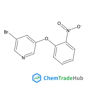 3-Bromo-5-(2-nitrophenoxy)pyridine
