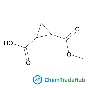 (1S,2R)-2-(methoxycarbonyl)cyclopropanecarboxylic acid Chemical_Structure_Of