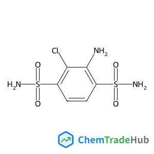 2-Amino-3-chloro-1,4-benzenedisulfonamide